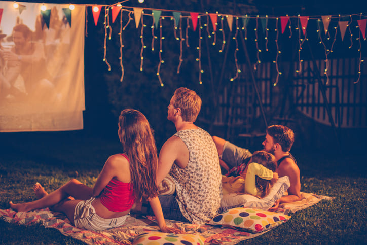 Open Air Kino in Vogelsberg und Taunus