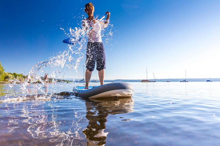 StandUp Paddling im Vogelsbergkreis